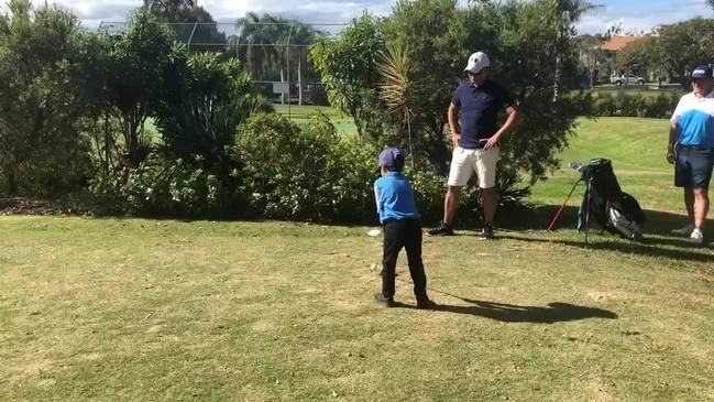 Brisbane golf prodigy Jeju Fuentes