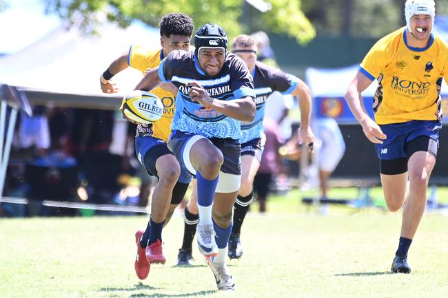 Fiji rugby 7's in Brisbane. Saturday October 6, 2024. Picture, John Gass