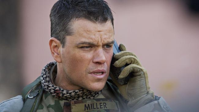 Matt Damon in Green Zone.