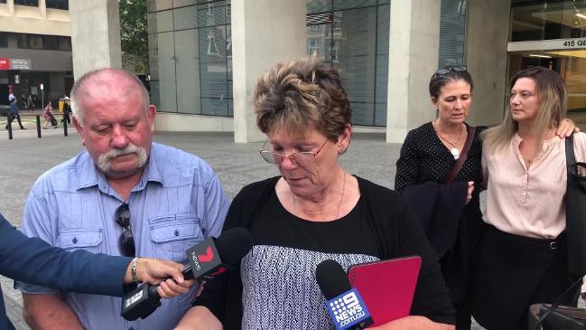 Mark Spencer s parents speak outside Brisbane court news com au