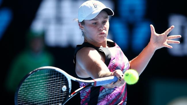 Ash Barty enjoyed a stunning rise up the rankings in 2017. Picture: Wayne Ludbey