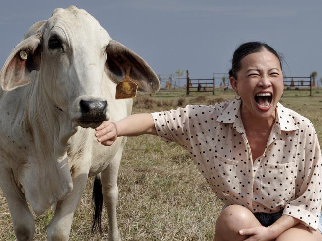 NETWORK SPECIAL. , PLEASE CONTACT NETWORK PICTURE DESK BEFORE PUBLISHING.     , Poh Ling Yeow for the What Australia Means For Me. POH LING YEOW ANNOUNCED AS NORTHERN TERRITORY AMBASSADOR. Picture Toby Zerna