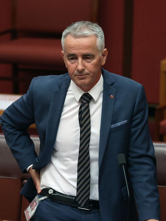 Senator Rennick was third on the LNP’s senate ticket when he lost his place during the ballot. Picture: NCA NewsWire / Gary Ramage