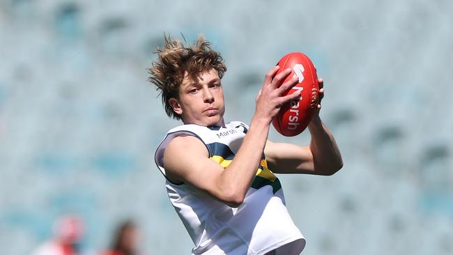 Liam Hetherton is part of the AFL academy and will be one of the leading Bushrangers this season. Photo by Daniel Pockett/AFL Photos/via Getty Images