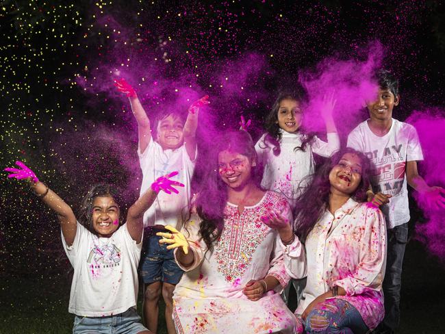 Ancient and vibrant Holi Festival celebrated in Toowoomba