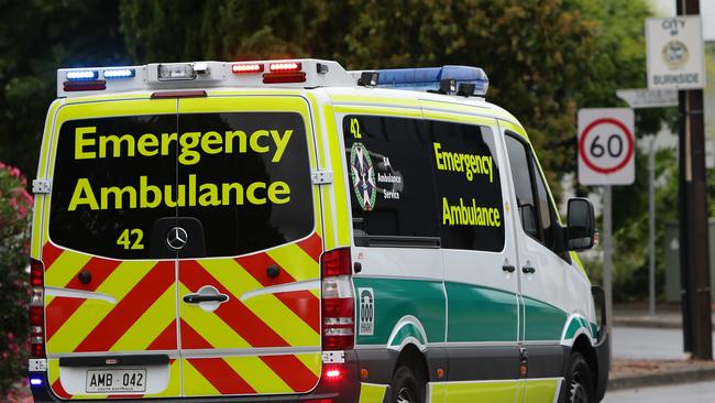 Two teens have been taken to hospital after a shocking crash in the Hills.