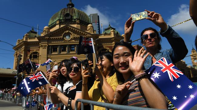 Despite the persistent vitriol against the day from the bulk of the media, polls show the majority of Australians want Australia Day to remain on Jaunary 26. Picture: AAP