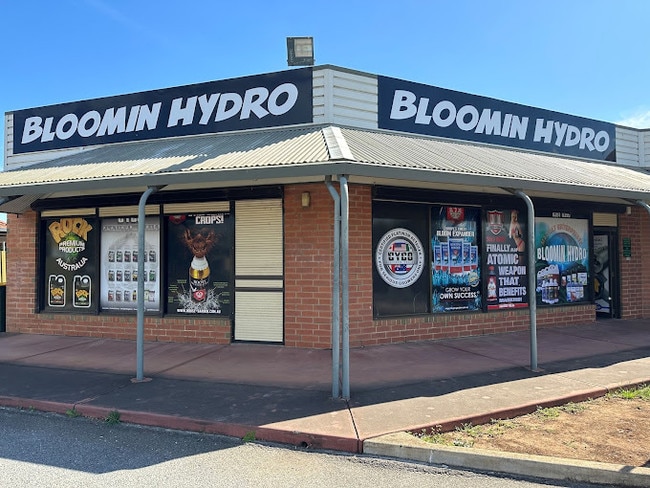 Damien Morley, owner of Bloomin Hydro, is currently facing drug trafficking charges. The Advertiser is not suggesting his business is related to the charges before the court.