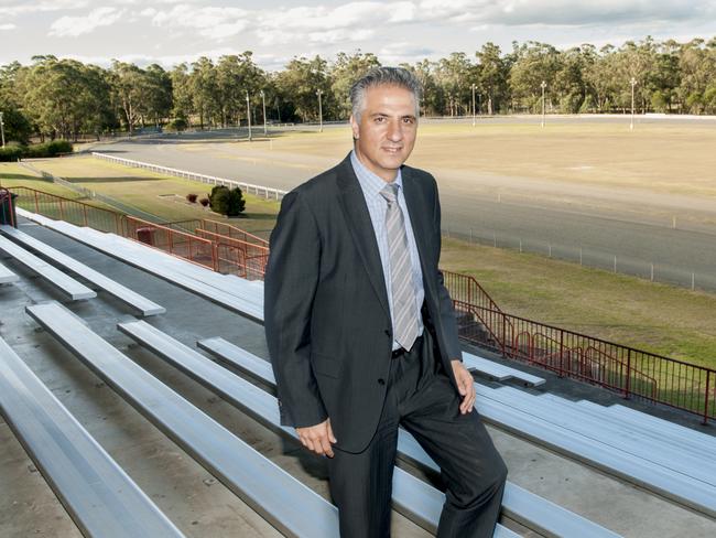 Fairfield Mayor Frank Carbone is keen to redevelop Fairfield Showground.