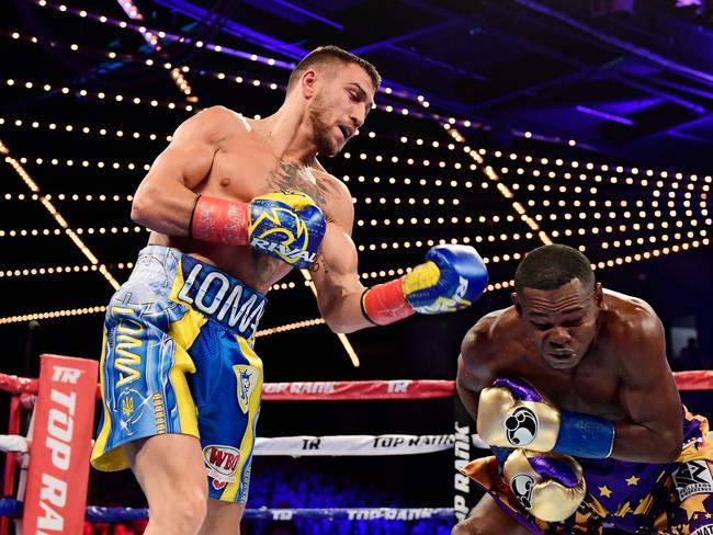 Vasiliy Lomachenko has used the state-of-the-art reaction machine to improve his speed.