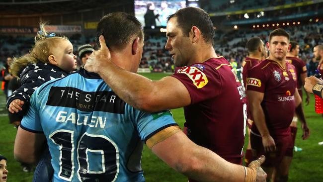 It wasn’t all bad blood between Gallen and Smith on Wednesday night.