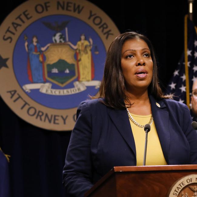 New York Attorney-General Letitia James is leading the coalition of states suing Facebook. Picture: Spencer Platt