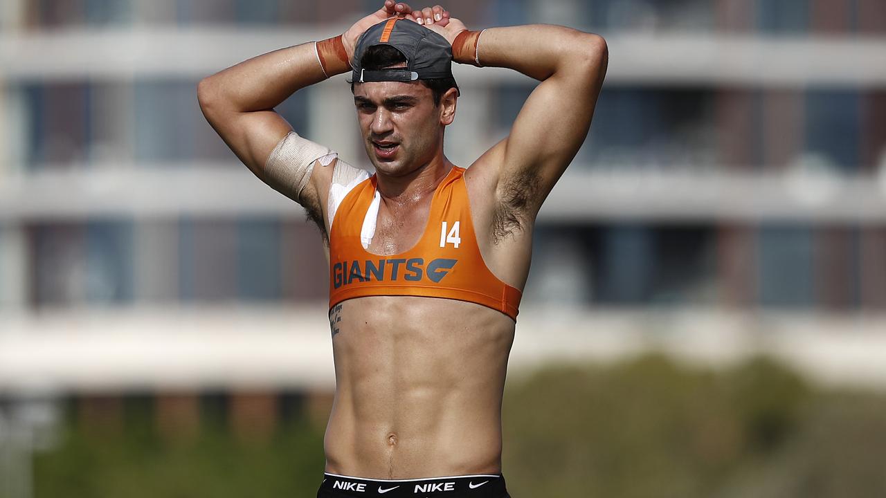 Tim Taranto is as fit as a fiddle and ready to lead the Giants’ midfield. Picture: Getty Images