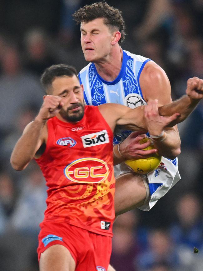 The Kangaroos will play the Suns. Picture: Morgan Hancock/AFL Photos/via Getty Images