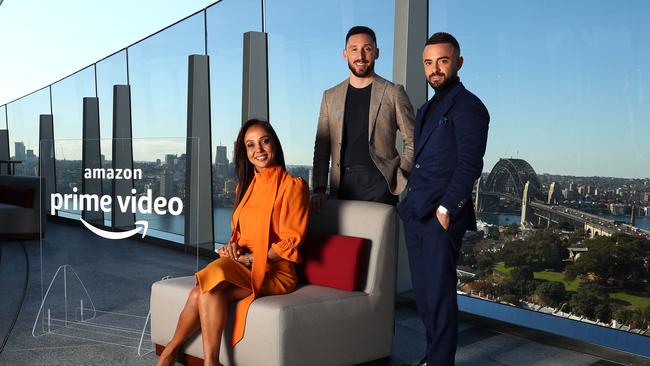 Luxe Listings Sydney agents: Gavin Rubinstein, D’Leanne Lewis and Simon Cohen. They are not involved in the legal dispute between Scott and Kennedy. Picture: Getty Images