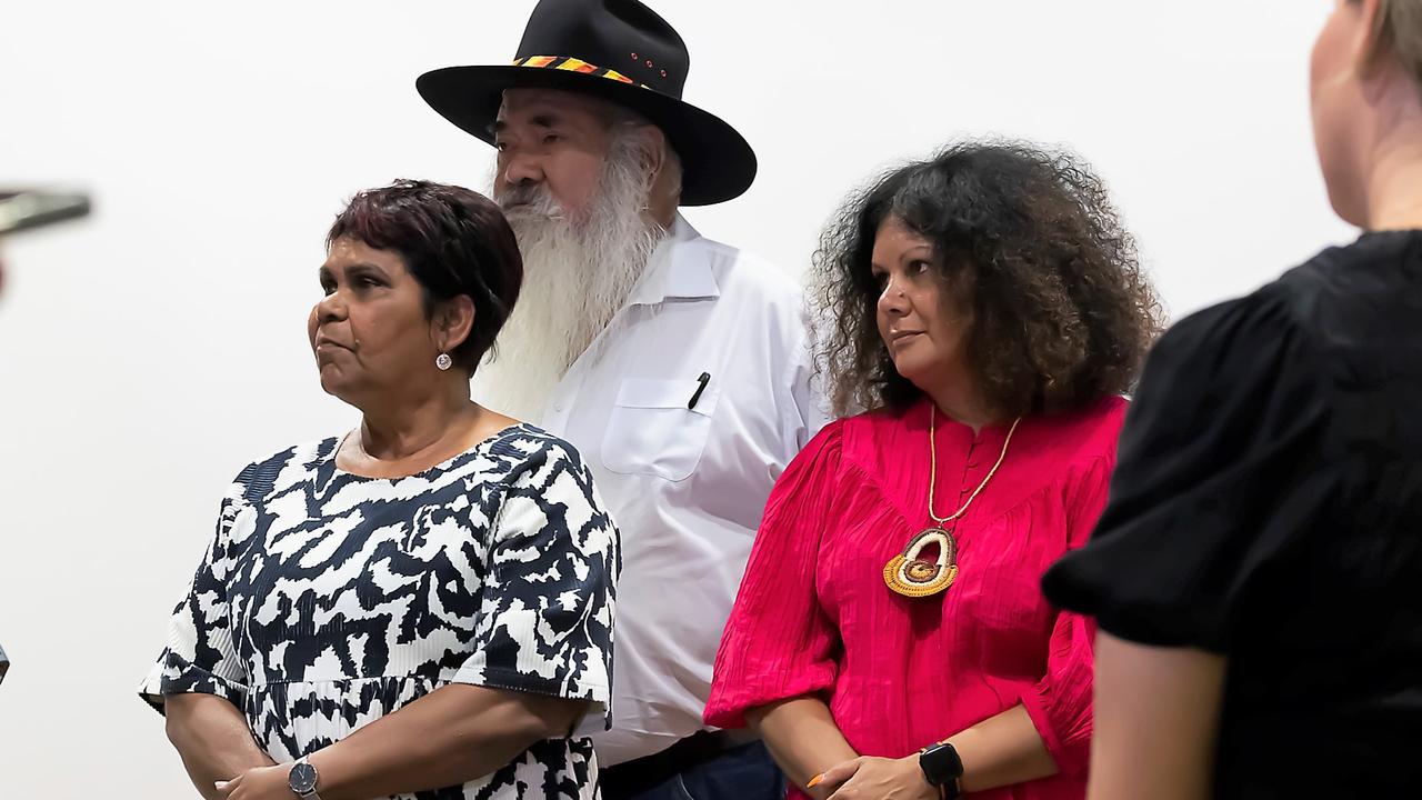 Malarndirri McCarthy (right) said the government had pushed for opt-out restrictions. Picture: NCA NewsWire / Sabine Haider