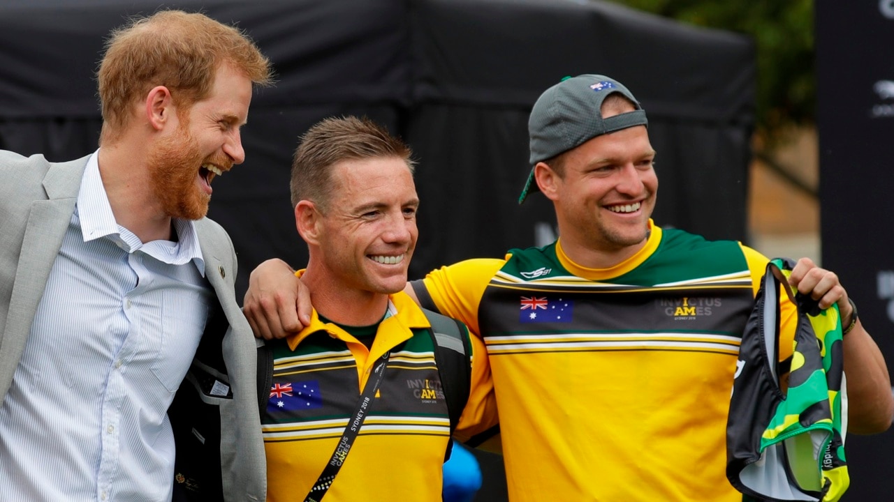 Prince Harry supports Invictus athletes in Sydney