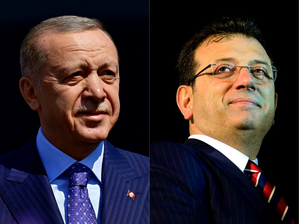 Erdogan and Imamoglu are political rivals