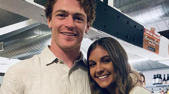 Gary Rohan and Madi Bennett. Picture: Instagram