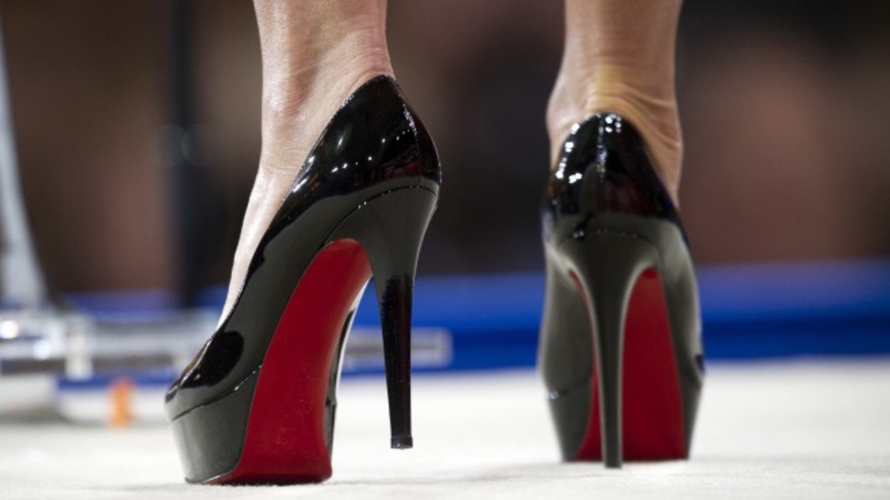 Famous women's shoes on sale with red soles