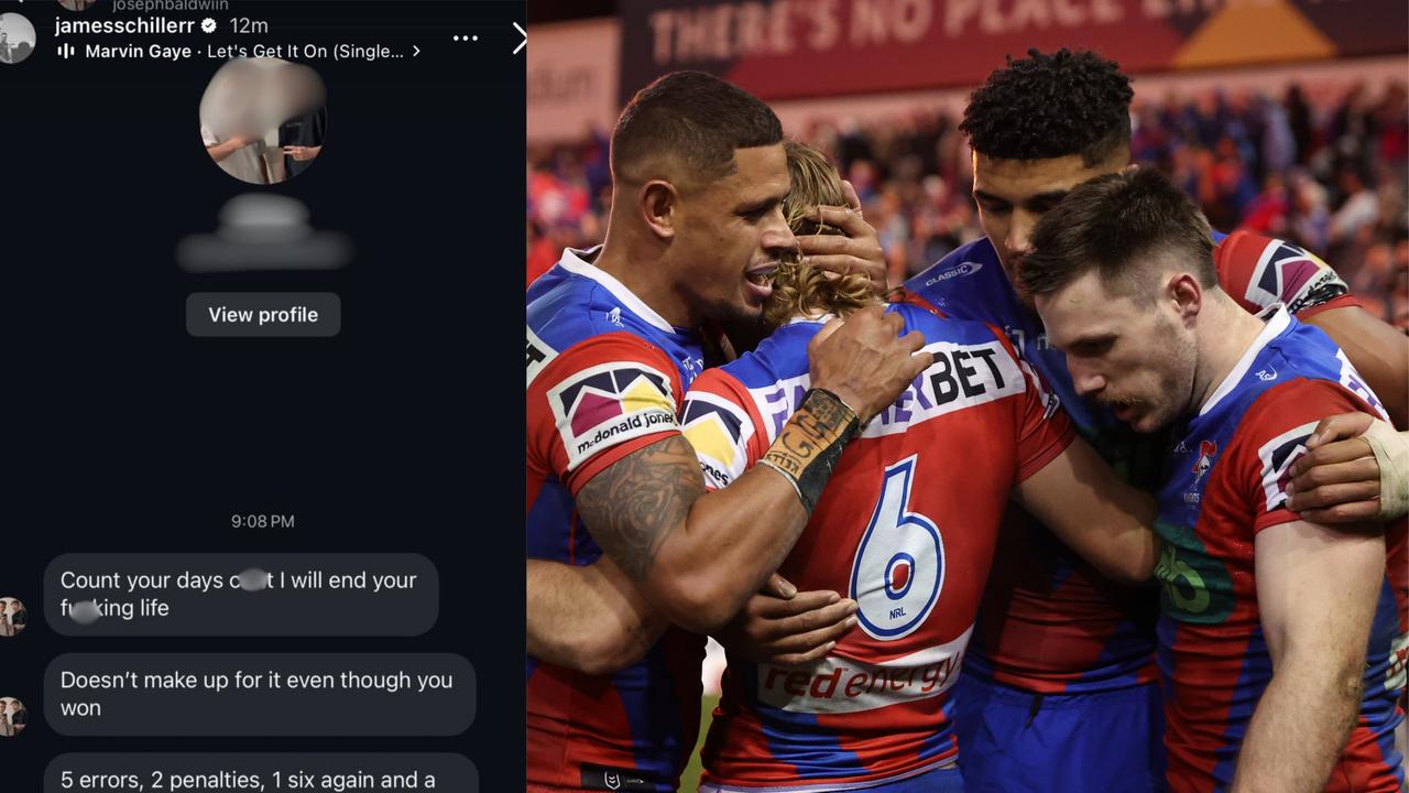 NRL star subject to vile fan threats after brutal match
