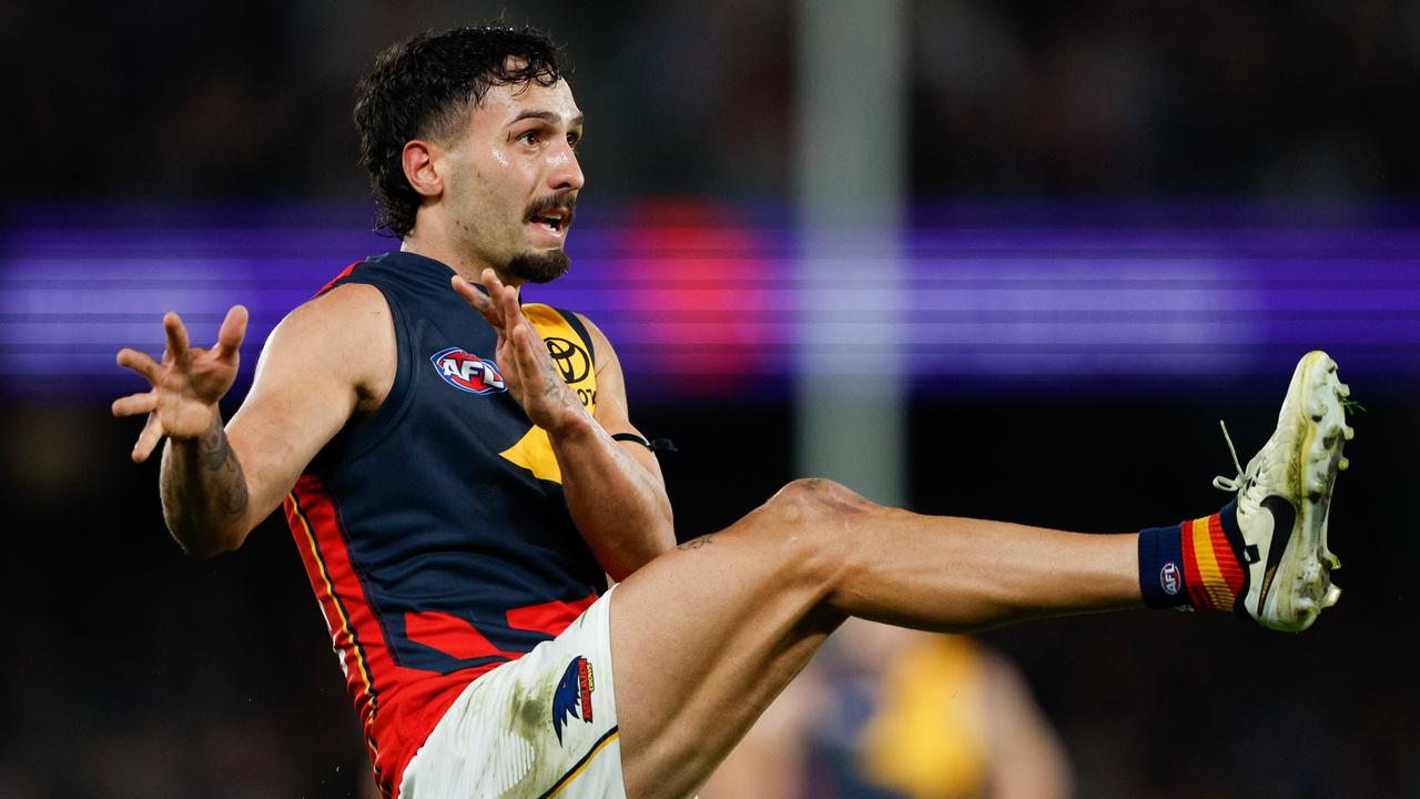 The young Crow was a key to last week’s win over the Blues. (Photo by Dylan Burns/AFL Photos via Getty Images)