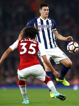 Gareth Barry of West Bromwich Albion.