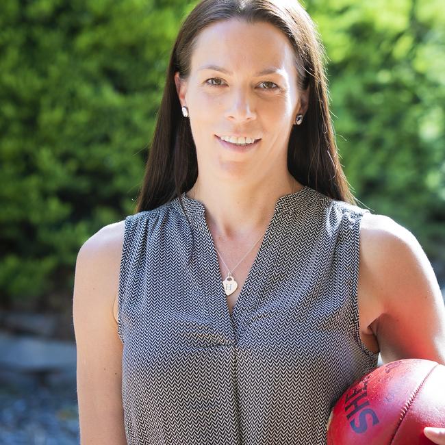 AFL Tasmania CEO Trisha Squires. Picture: RICHARD JUPE