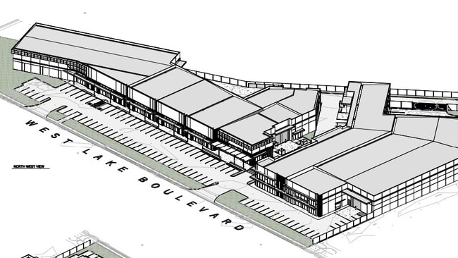 An overview of the large planned development at Hendon. Picture: Master Plan