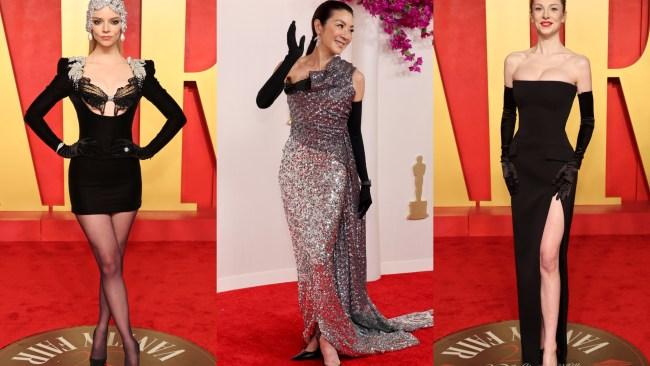 The gloves were out on the 2024 Oscars red carpet