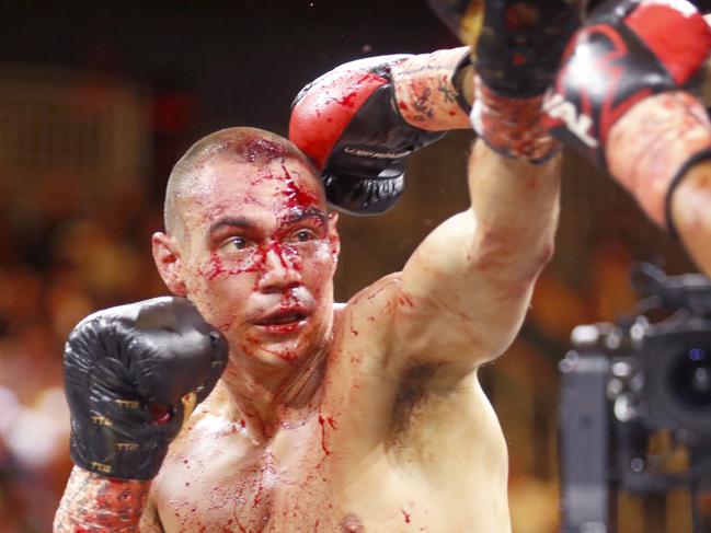 Tszyu (pictured) wants revenge against Sebastian Fundora. Picture: Steve Marcus/Getty Images