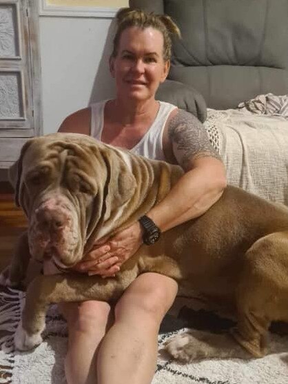 Bunji: Tina Black's 2 year old Australian Bandog