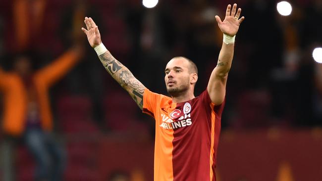 Ex-Galatasaray midfielder Wesley Sneijder.