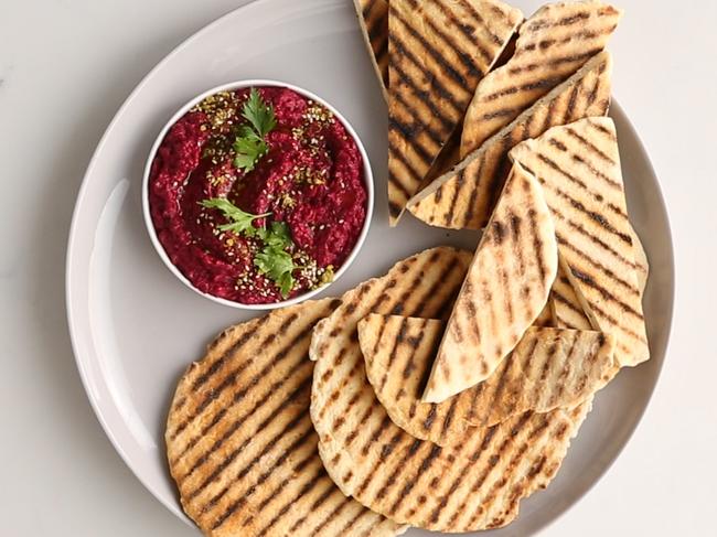 Two-ingredient flat bread: Michelle Southan/taste.com.au