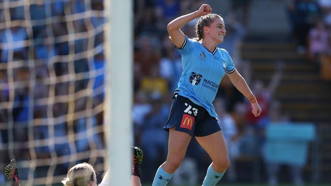 Caley Tallon-Henniker has scored two goals so far in her short stint with Sydney FC. (Photo by Mark Kolbe/Getty Images)