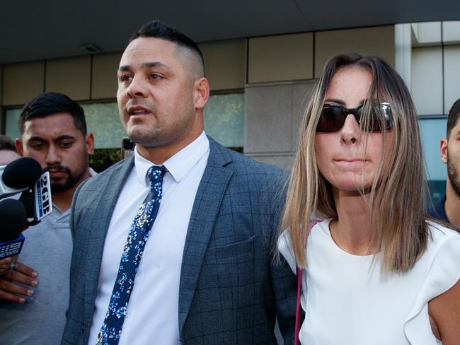 SYDNEY, AUSTRALIA - NewsWire Photos APRIL 4, 2023: Former NRL star Jarryd Hayne has been found guilty of a sexual assault. Picture: NCA NewsWire / David Swift