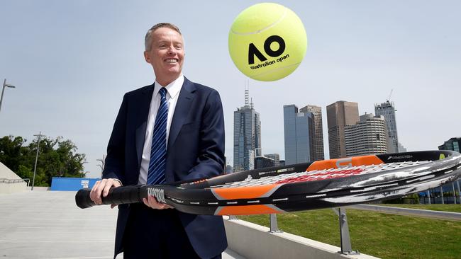 Australian Open Tournament Director Craig Tiley. Picture: Nicole Garmston