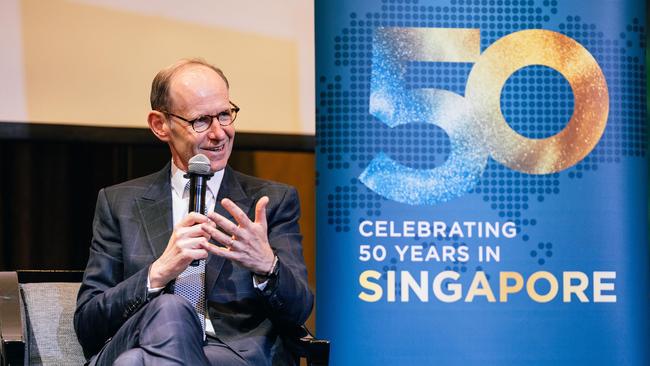 ANZ CEO Shayne Elliott in Singapore. Picture: Supplied