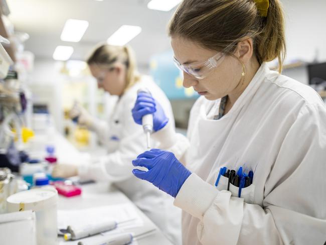 The University of Queensland’s potential COVID-19 vaccine is entering an important new phase of testing. Picture: The University of Queensland