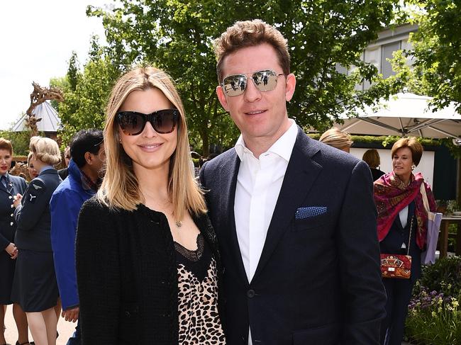 Holly Valance and Nick Candy attends the RHS Chelsea Flower Show in 2019. Picture: Jeff Spicer/Getty Images