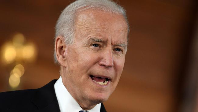 Some believe the Pentagon is preparing a coup against Joe Biden. Picture: Eric Baradat/AFP