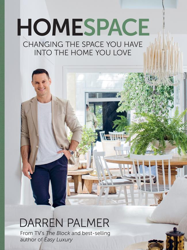 The cover of Darren Palmer's new interior design book <i>HomeSpace.</i>