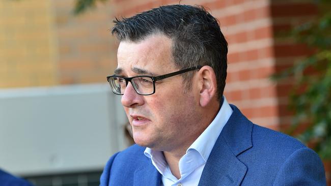 Findings from a major corruption inquiry involving Premier Daniel Andrews will be made public this week. Picture: Nicki Connolly