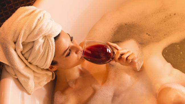 All you need to experience the greatness of pantsdrunk is a willingness to lie down. Wine and bubble bath are optional. Picture: iStock