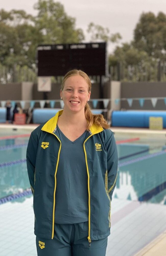 Rocky City swimmer Sally Vagg.