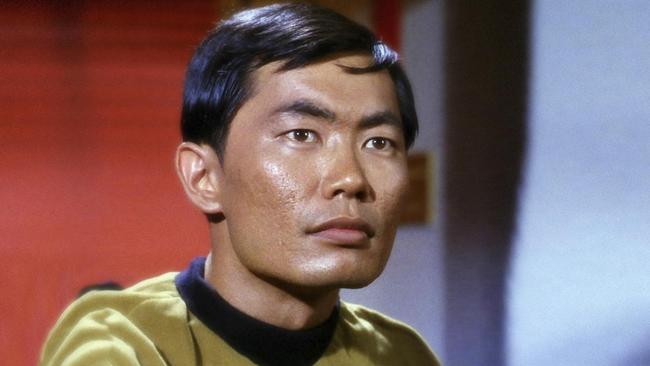 Star Trek actor George Takei as Sulu. “My career would not have been possible,” he says.