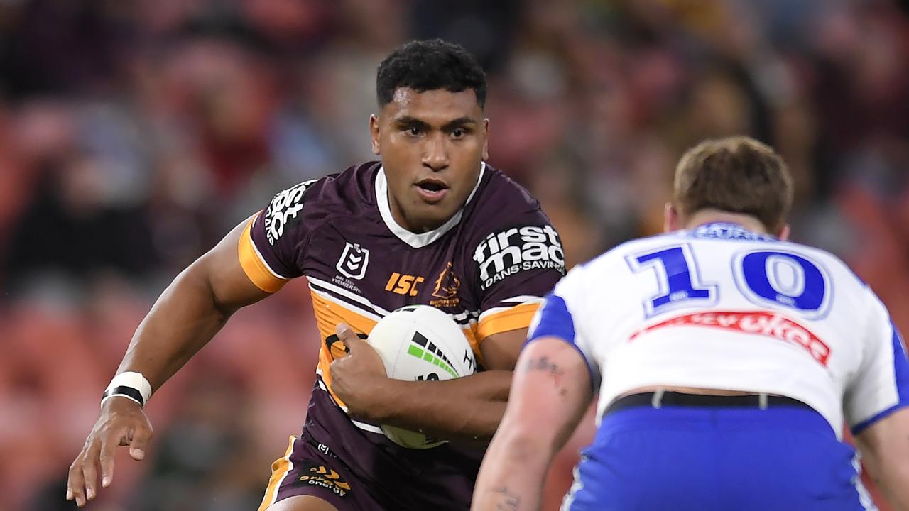 Tevita Pangai Junior doing what he does best.