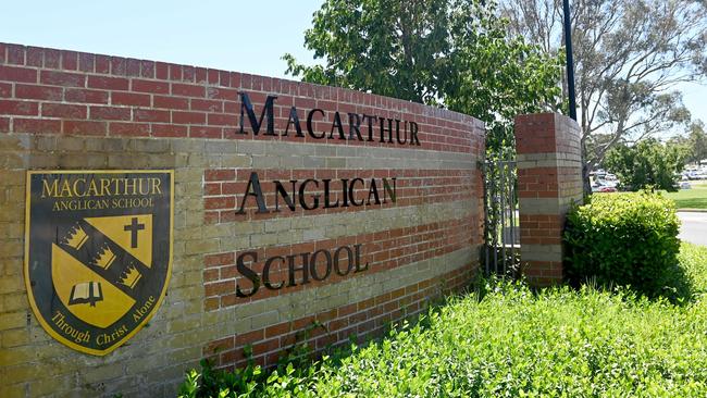 Macarthur Anglican School. Picture: Jeremy Piper