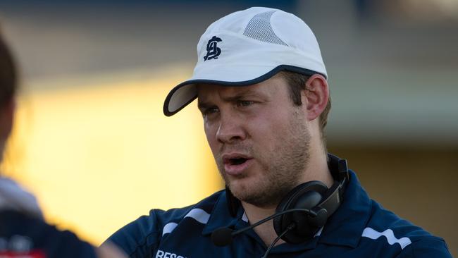 South Adelaide SANFLW coach Rick Watts. Picture: Nick Hook