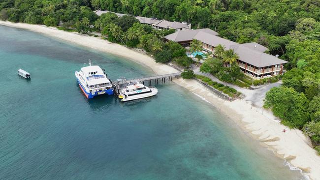 Fitzroy Island Resort is on the market for $35m. Picture: Brendan Radke